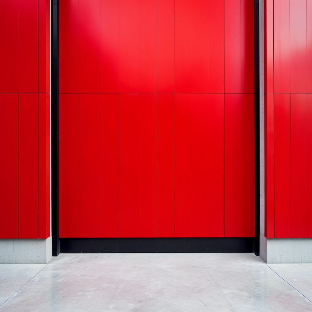 Warm-toned architectural detail with clean lines and soft shadows, conveying a sense of urban African modernity